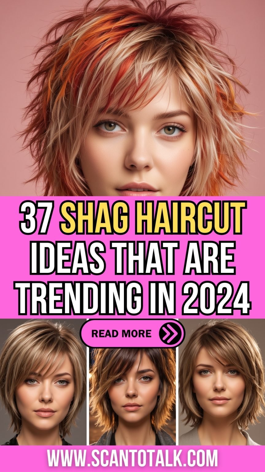 4. Long Shag with Face-Framing Layers | 10 Shag Haircut Ideas For A ... — image 2