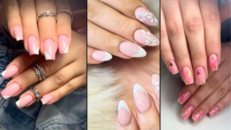 40 White and Pink Nail Ideas You Want to Try Immediately