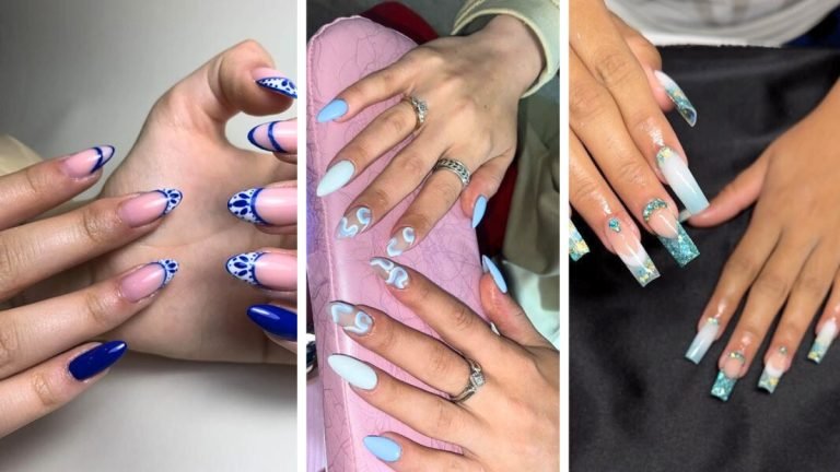 40 White and Blue Nail Ideas You Ever Seen Before