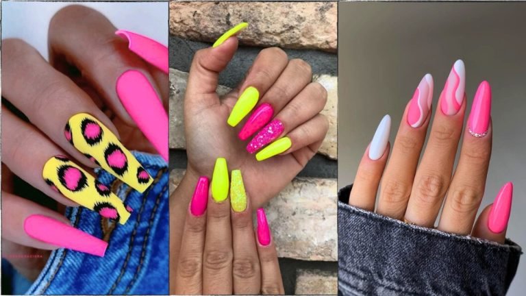 30 Neon Pink Nail Ideas That Will Make Your Friends Jealous