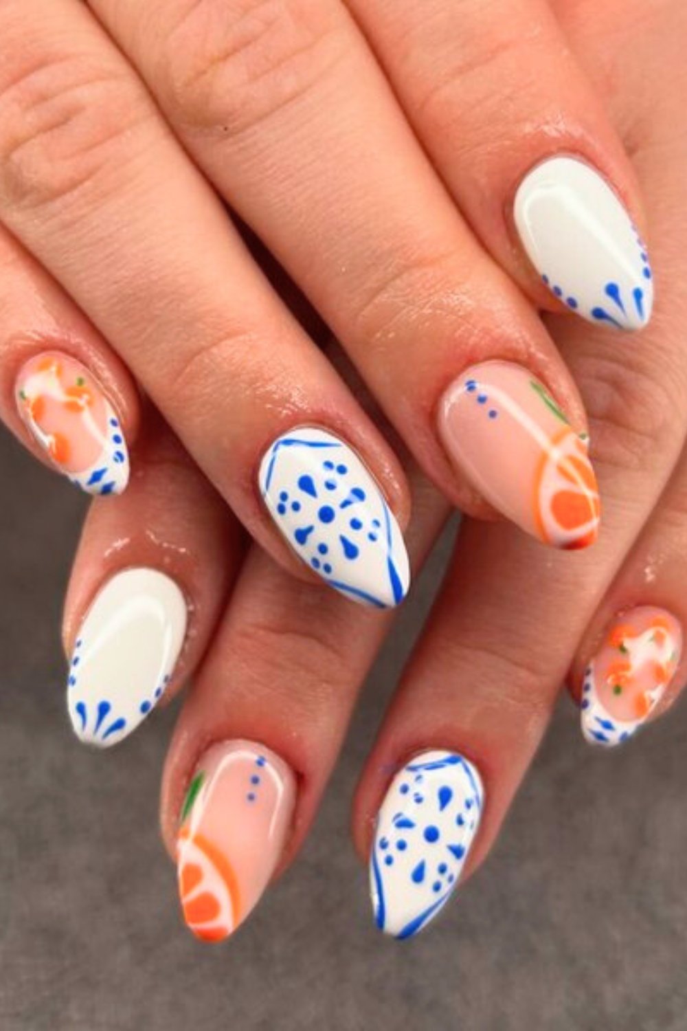 24 Greek Nails Designs Must Try in 2024