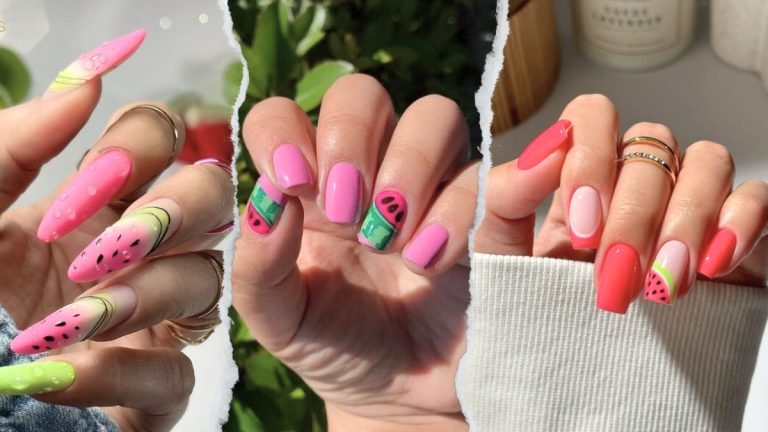 44 Watermelon Nails Perfect for Summer 2025