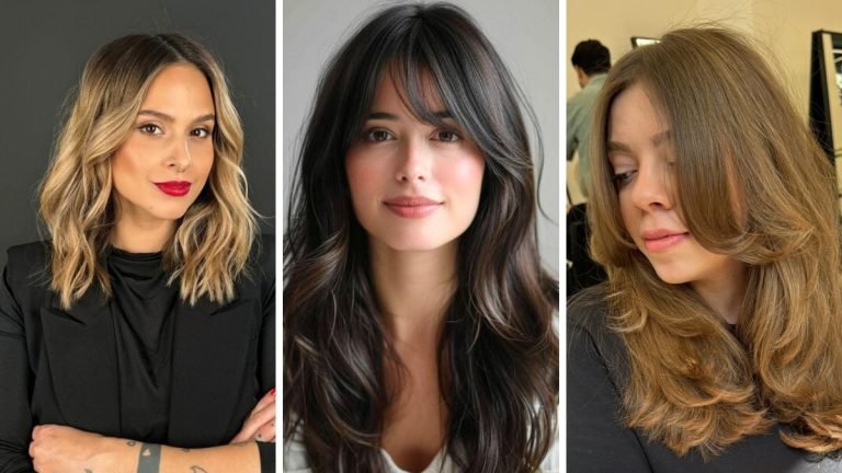 35 Curtain Bangs Hairstyles for 2025