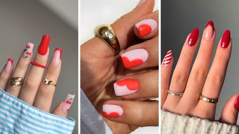 45 Red Nails Design [Upgrade Your Style] 2025