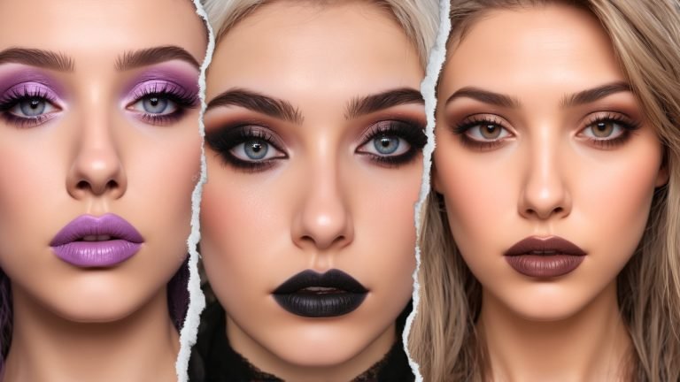 17 Subtle Goth Makeup Looks