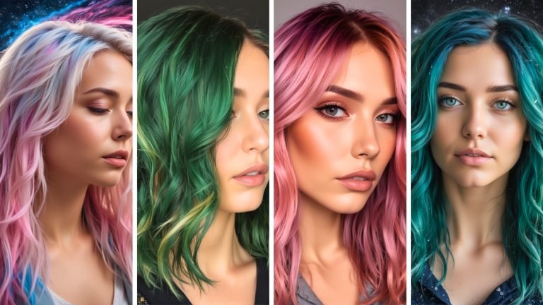 23 Galaxy Hair Colors That Will Make You Shine Like a Star
