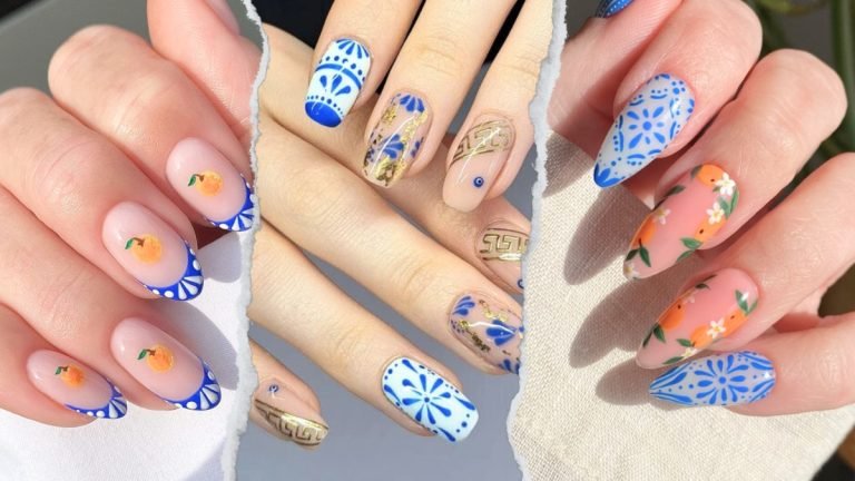 24 Greek Nails Designs Must Try in 2025
