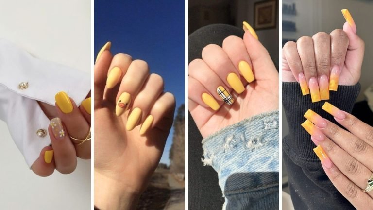35 Yellow Nails – Easy Designs to Copy in 2025