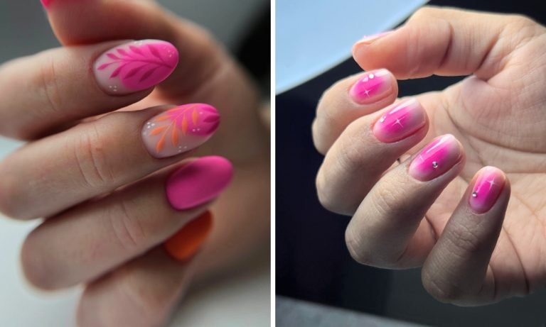 30 Fall Pink Nails For Perfect Manicure in 2025