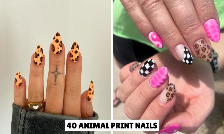 40 Animal Print Nails