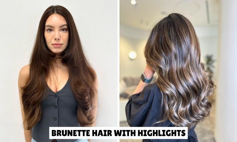 35 Brunette Hair With Highlights