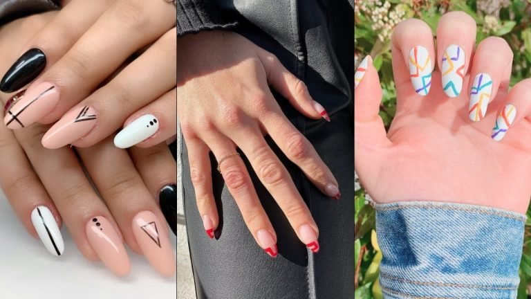 40 Geometric Nail Art Designs for 2025