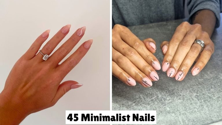 45 Minimalist Nails