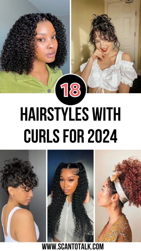 18 Hairstyles With Curled Hair You Need to Try Scan to Talk