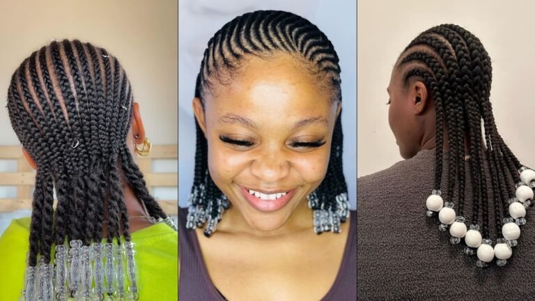 26 Stylish and Creative All-Back Cornrow Hairstyles to Try Right Now