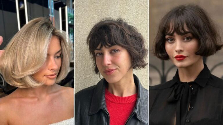 20 Chic French Bob with Bangs Ideas for Effortless Parisian Style