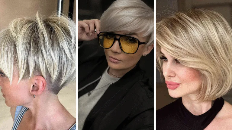 Short Spiky Haircuts for Women Over 60