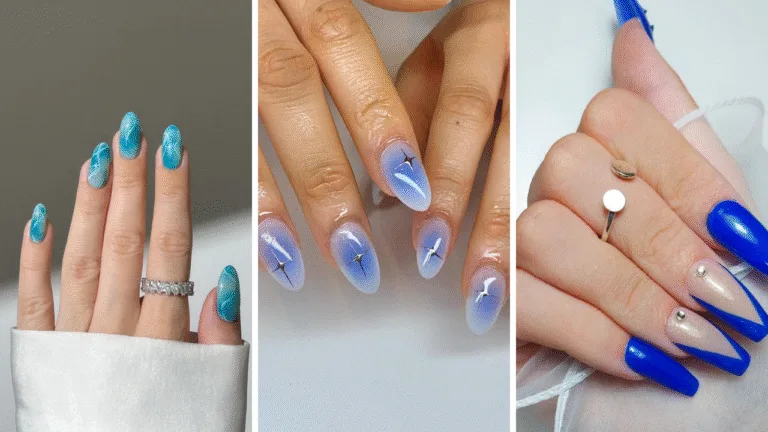 Summer Blue Nails Ideas