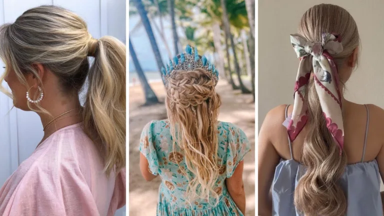 beach day hairstyles