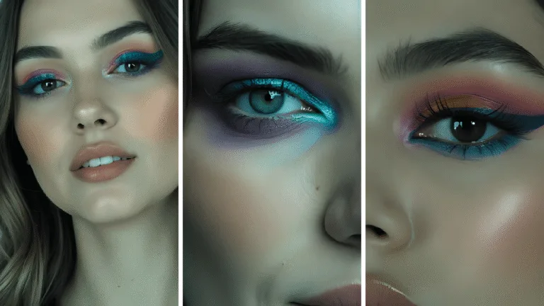 Full-colour makeup eyes