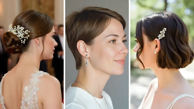 Wedding Guest Hairstyles for Short Hair
